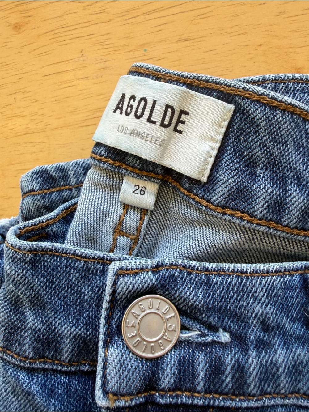 Agolde Denim Jeans, Size 26